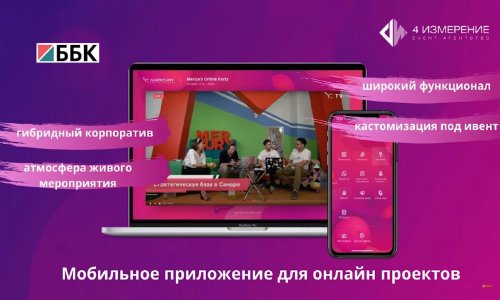 Мобильная платформа для онлайн-ивентов